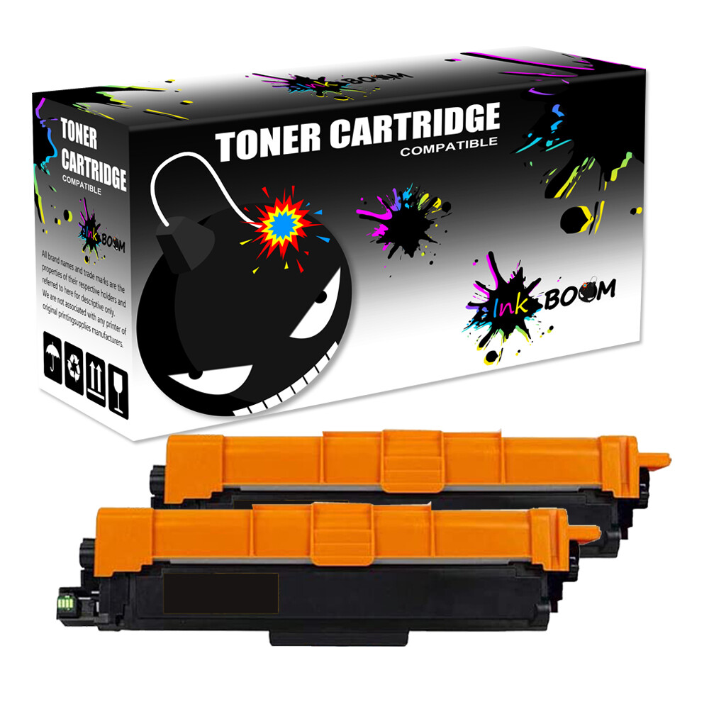 2BK Toner Cartridge fits Brother TN223 TN227 MFC-L3770CDW HL-L3270CDW HL-L3210CW
