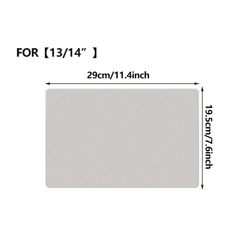 Microfiber Keyboard Dust Cover Protector Cloth for MacBook Pro Air 15-16 Inch 
