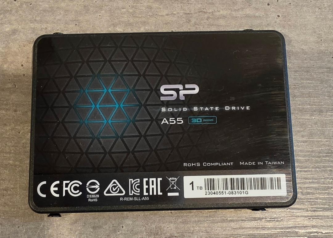 Used SP Silicon Power A55 1TB Laptop SSD Solid State Drive 3D NAND SATA III 2.5"