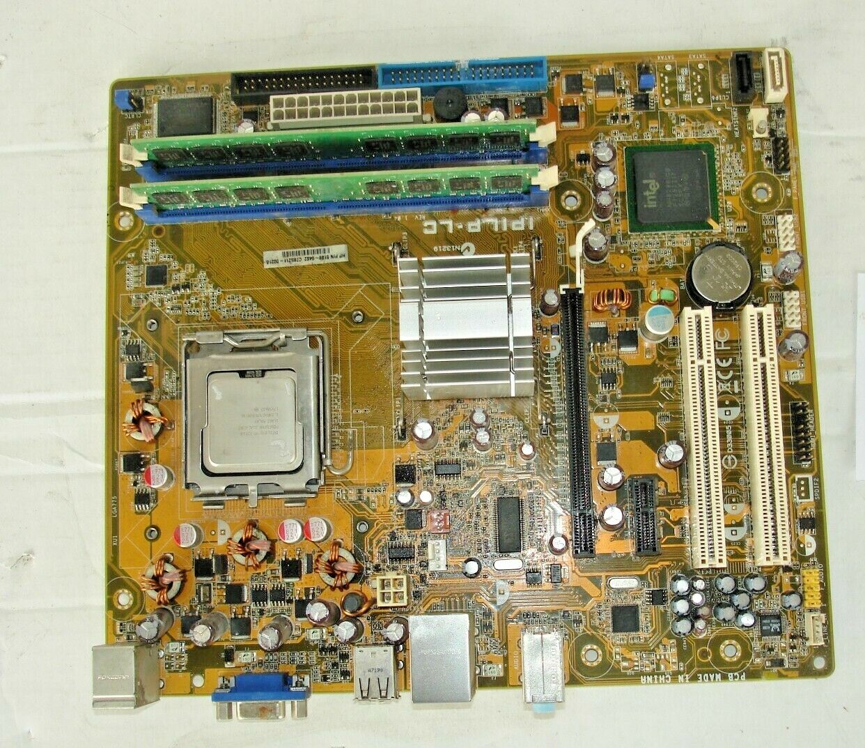 HP5189-0462 IPILP-LCASUS MOTHERBOARD / PENTIUM DUELCORE1.80GHZ SLHZH CPU 2G RAM