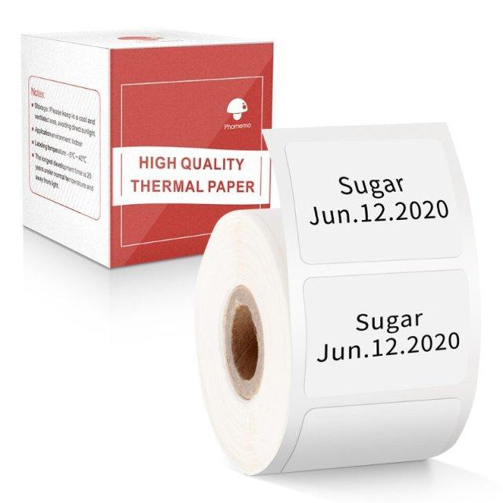 Jewelry Tag Price Sticker Thermal Paper Self-Adhesive Label for Phomemo M110M220