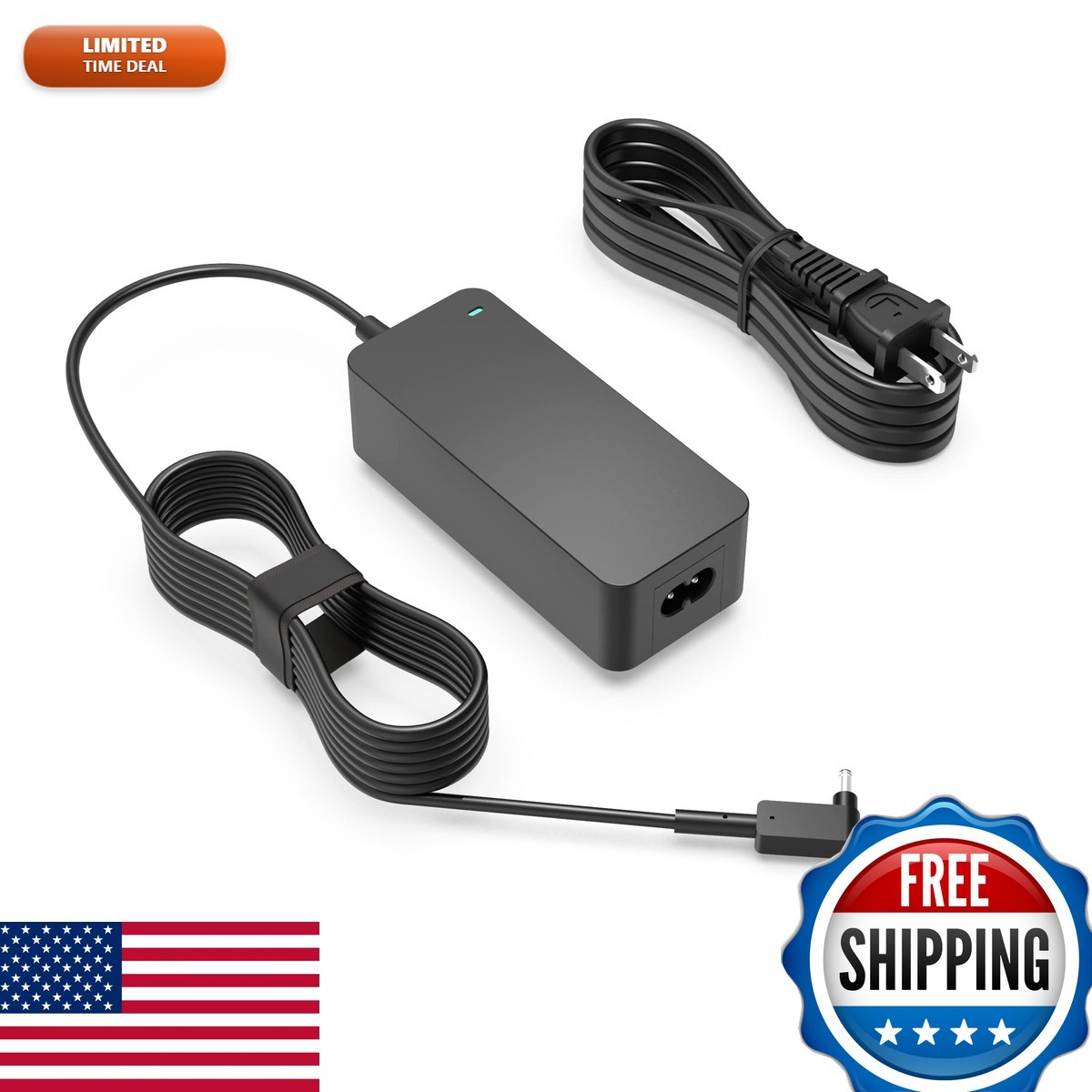 Superer AC Charger Adapter Fit for Acer Swift 3 SF314-57 SF313-53 ADP190342L