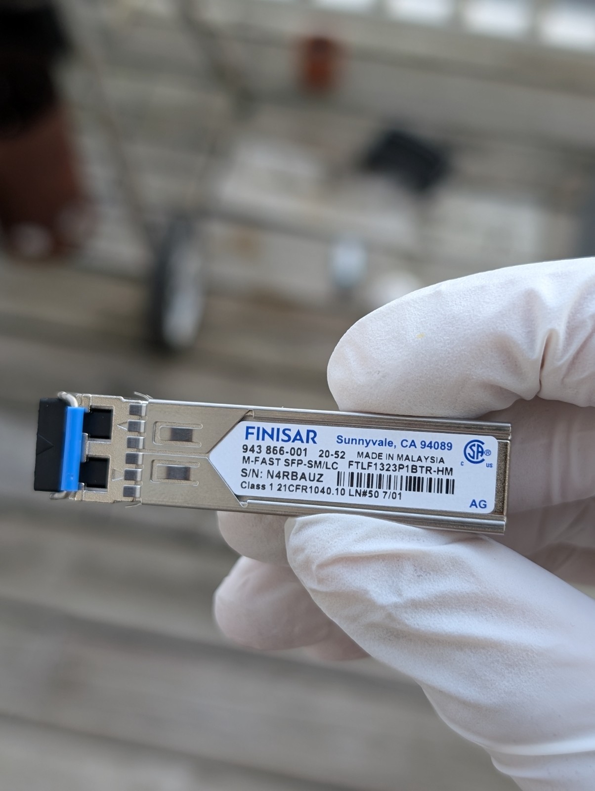 Hirschmann 943 866-001 M-FAST SFP-SM/LC  Transceiver P/N: FTLF1323P1BTR-HM