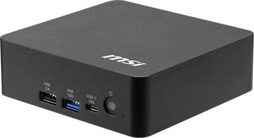 MSI CUBI NUC AI+ BAREBONE DESKTOP, ULTRA 5-322, 2X DDR5, 3MG-008BUS - BLACK