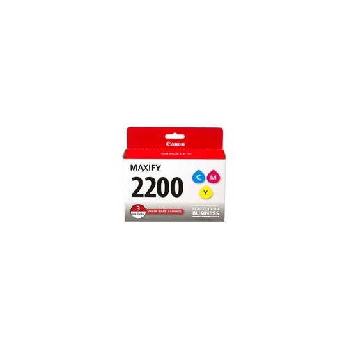 Canon 9304B005 PGI-2200 3 CLR MULTI PACK FOR IB4020 MB5020 MB5320