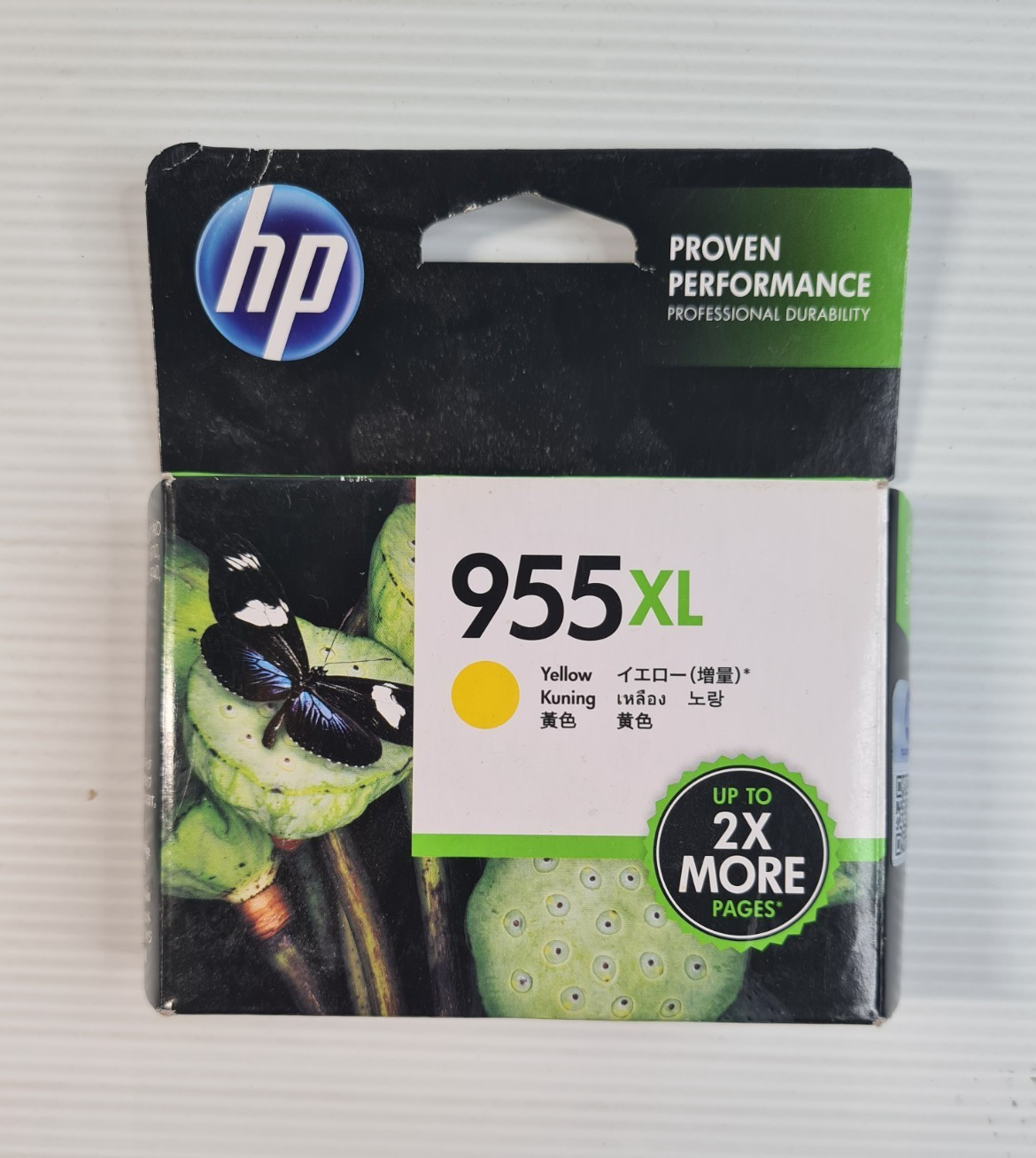 1X Genuine Original HP 955XL Yellow Ink Cartridge L0S66AA 1600 Pages AU