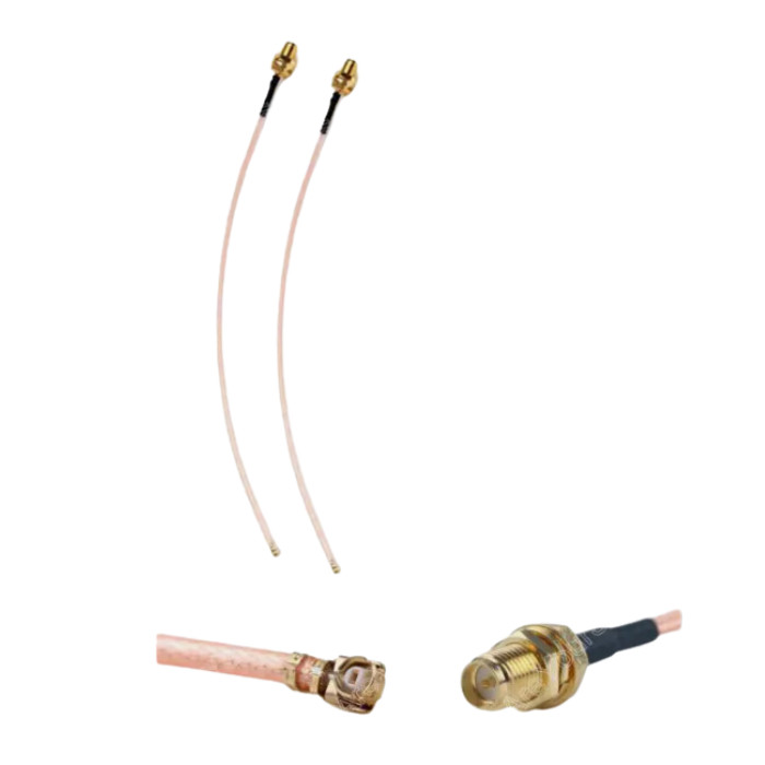 IPEX to RP-SMA pigtail 2 pack