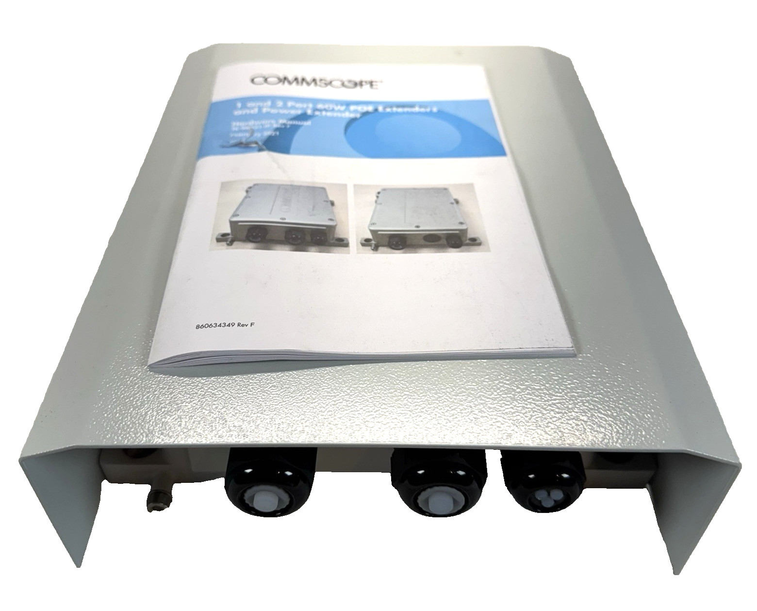 Commscope PFU-P-C-O-060-02 2 Port 60 Watt POE Extender Outdoor Universal