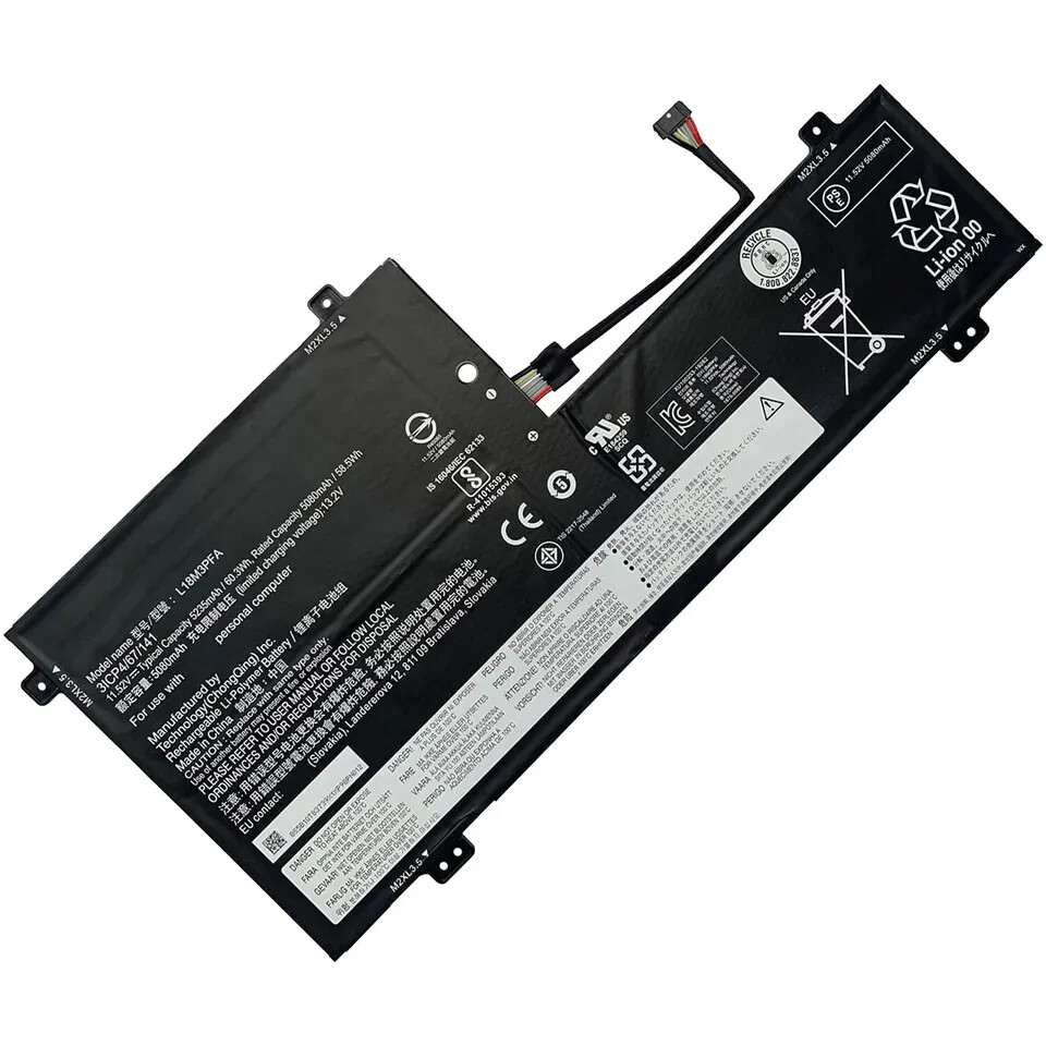 Genuine L18D3PF2 L18M3PFA Battery Lenovo Yoga C740-15IML 5B10T83740 5B10W67402