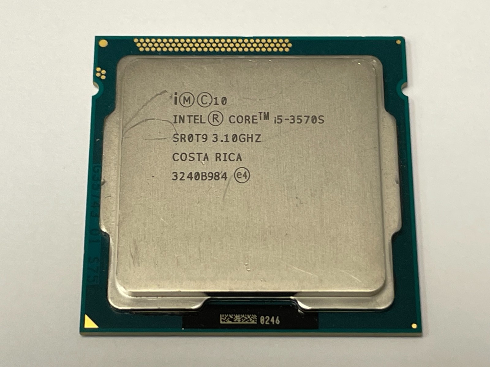 Intel SR0T9 Core i5-3570S 3.10GHz 6M Quad-Core Socket 1155 CPU Processor LGA1155