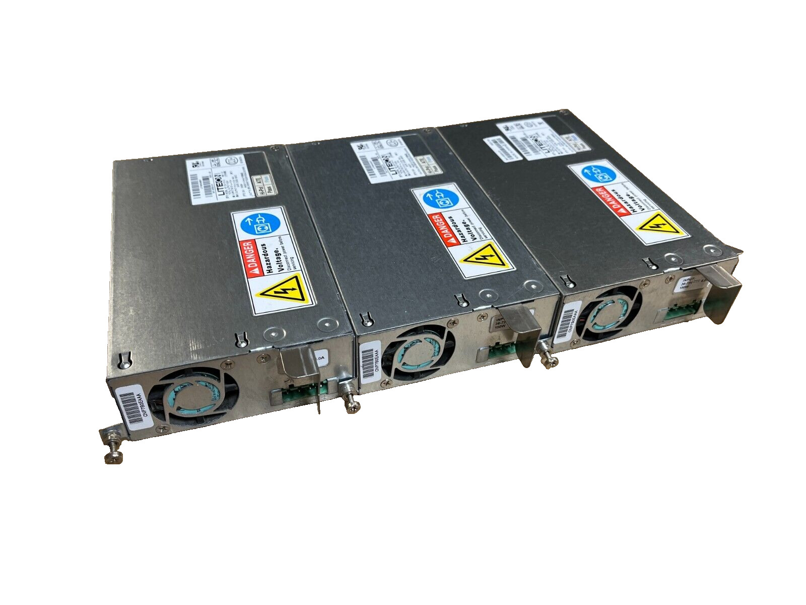 LOT (3) Liteon DD-1151-3 150W 36-72V to 12V DC/DC Converter For PWR-ME3750 Cisco