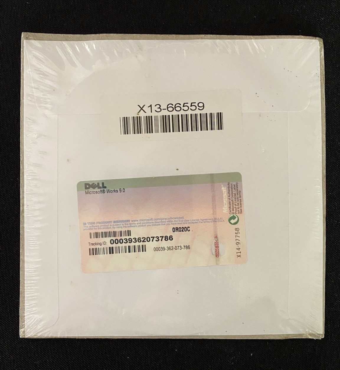 Microsoft Works 9 Installation CD 9.0 for Dell Computer New Old Stock Sealed