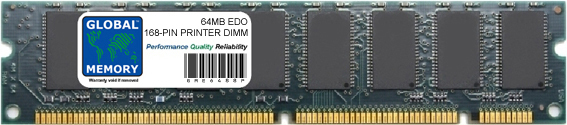 64MB EDO 168-PIN PRINTER MEMORY RAM ( NZMC64E , SHARP , C6258A , XEROX )