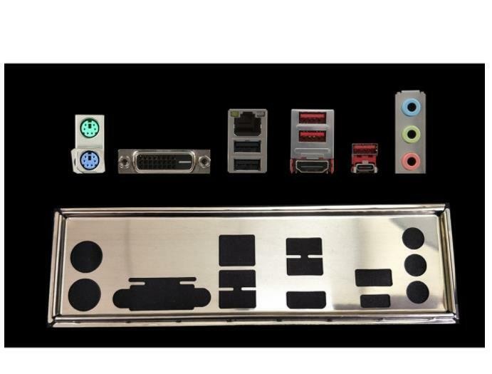 I/O Shield For MSI B250M BAZOOKA、H270M BAZOOKA Motherboard Backplate IO