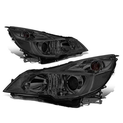 HL-OH-SLEG13-SM-CL1 Pair OE Style Projector Headlight/Lamps - Smoked Clear