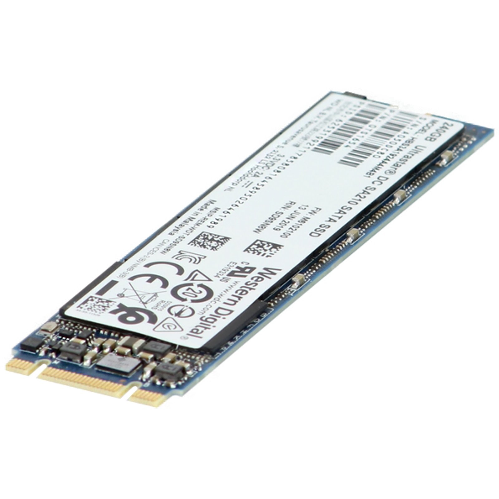 WD 240GB 6Gbps SATA RI TLC 2280 M.2 SSD Ultrastar DC SA210 (HBS3A1924A4M4B1)