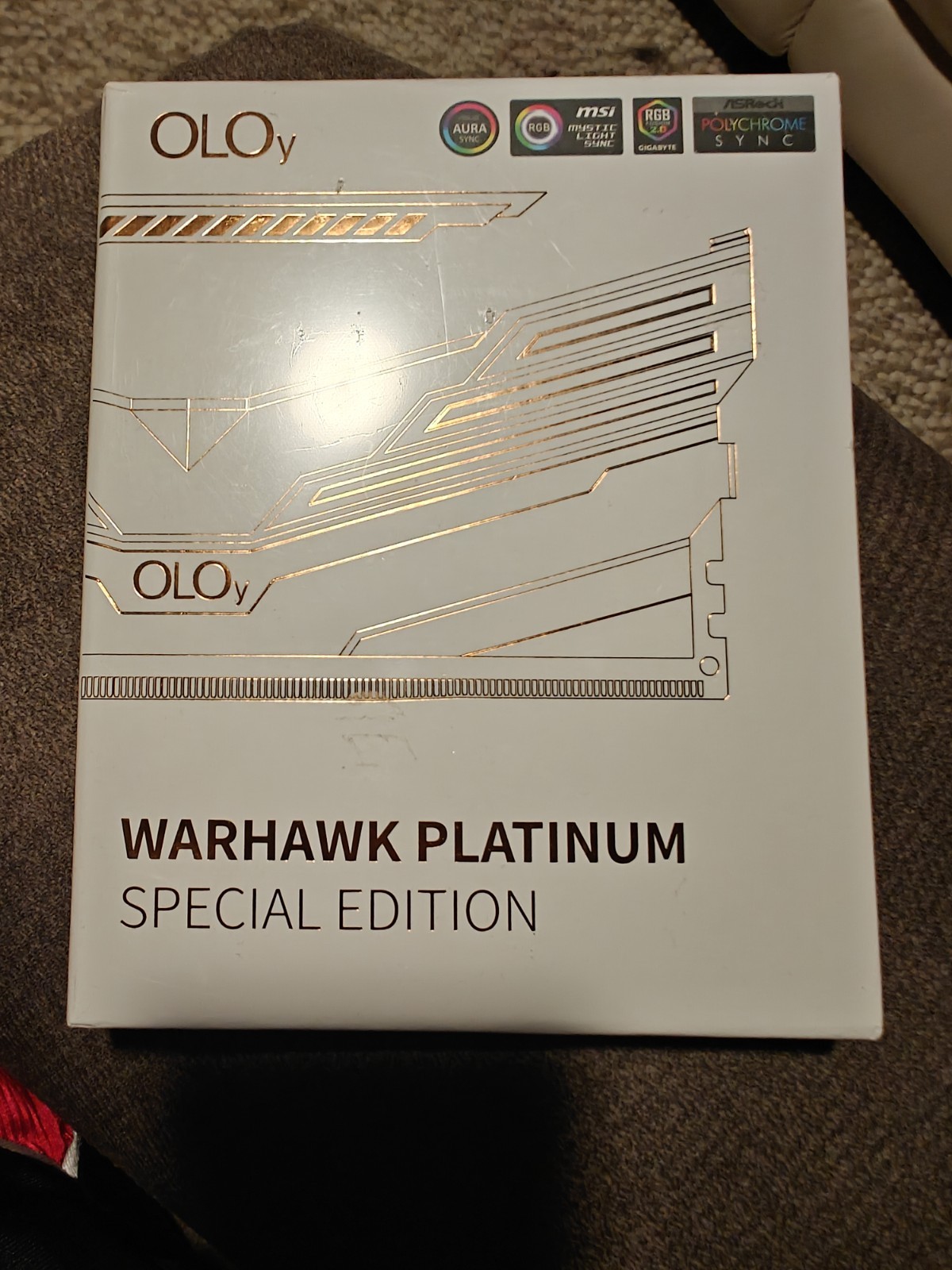 OLOY Warhawk Platinum Special Edition 16GB X 2  3200 MHz PC4 25600 CL16