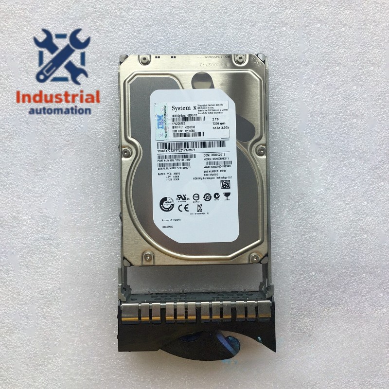 1pc IBM new 42D0782 42D0783 X3400M3 x3250M2 hard disk 2T 7.2K 3.5 SATA