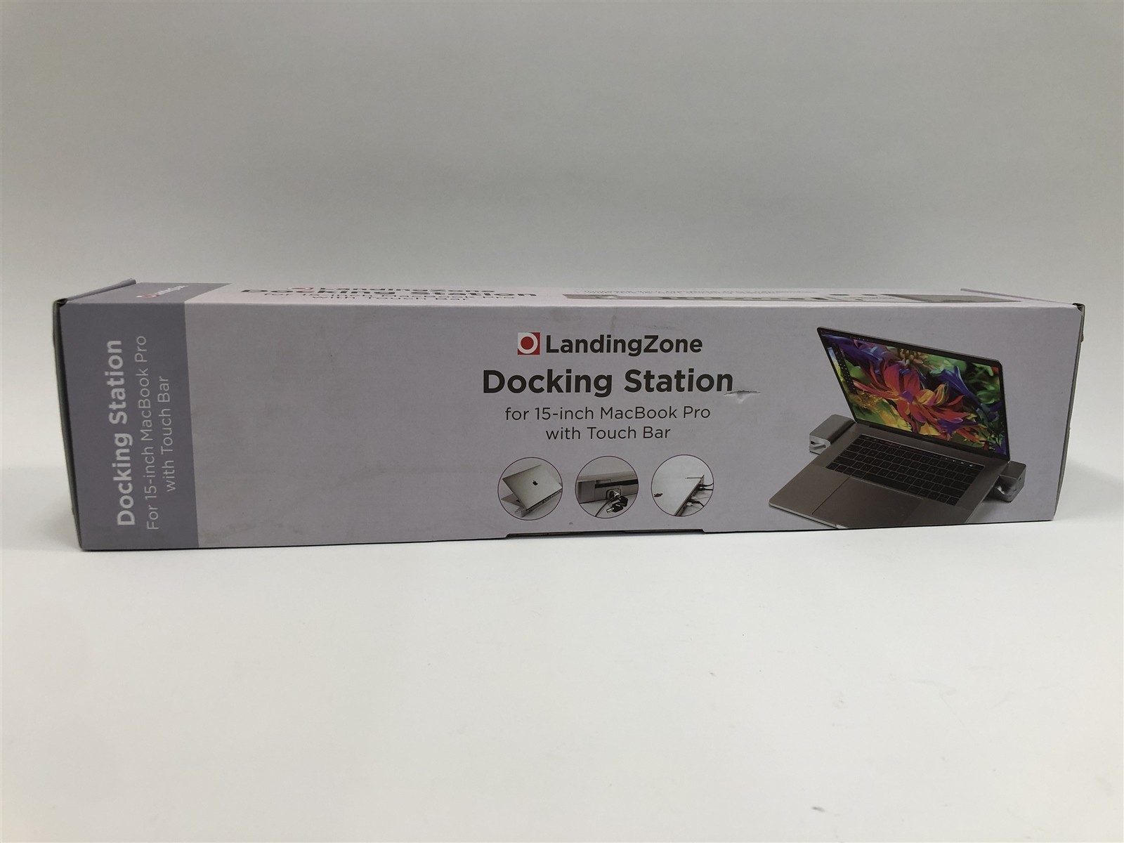Open Box Landing Zone LZ015A LZ5015T Docking Station for 15" Macbook