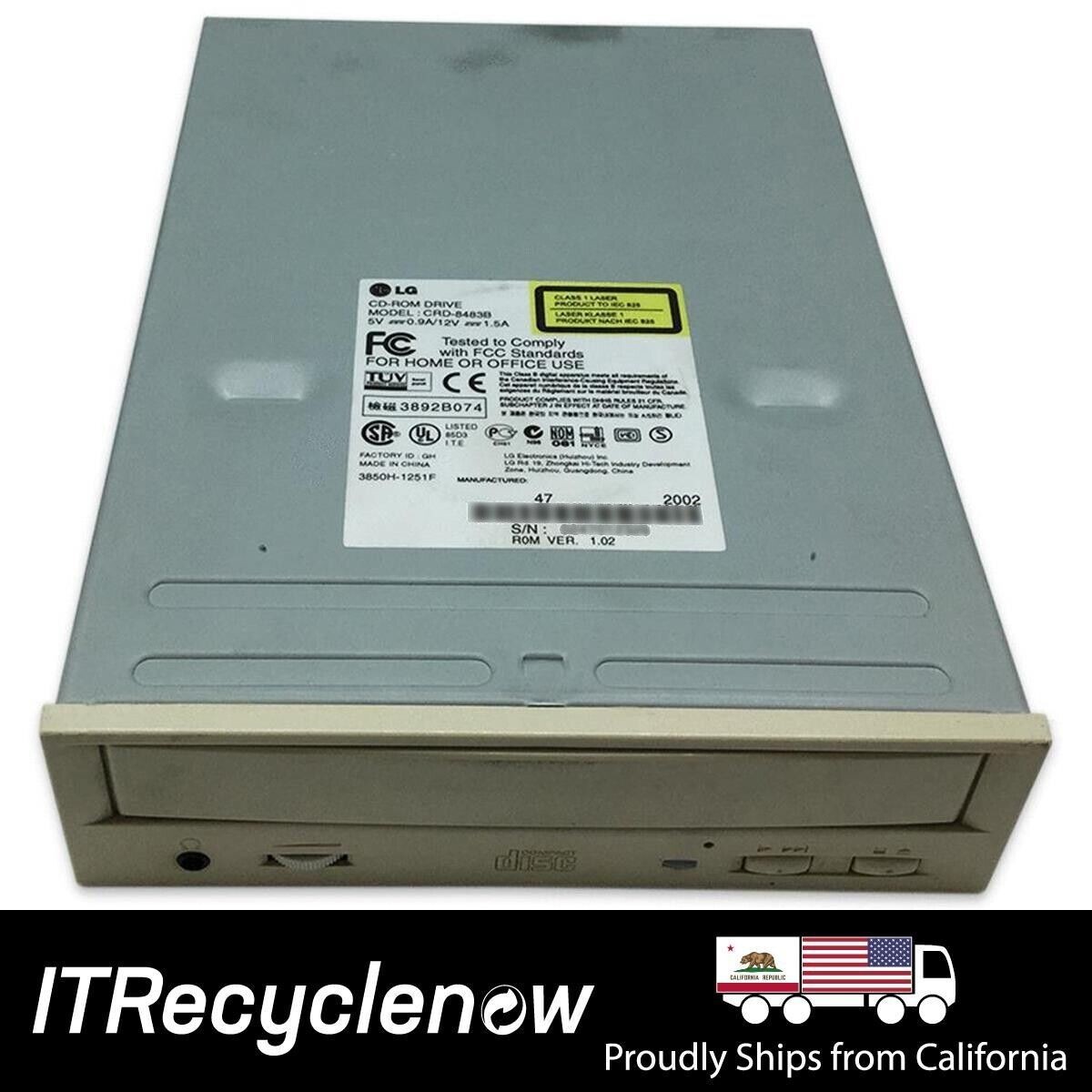 LG CRD-8483B Internal CD-ROM Drive IDE/ATAPI for Sun Oracle Ultra U5 U10
