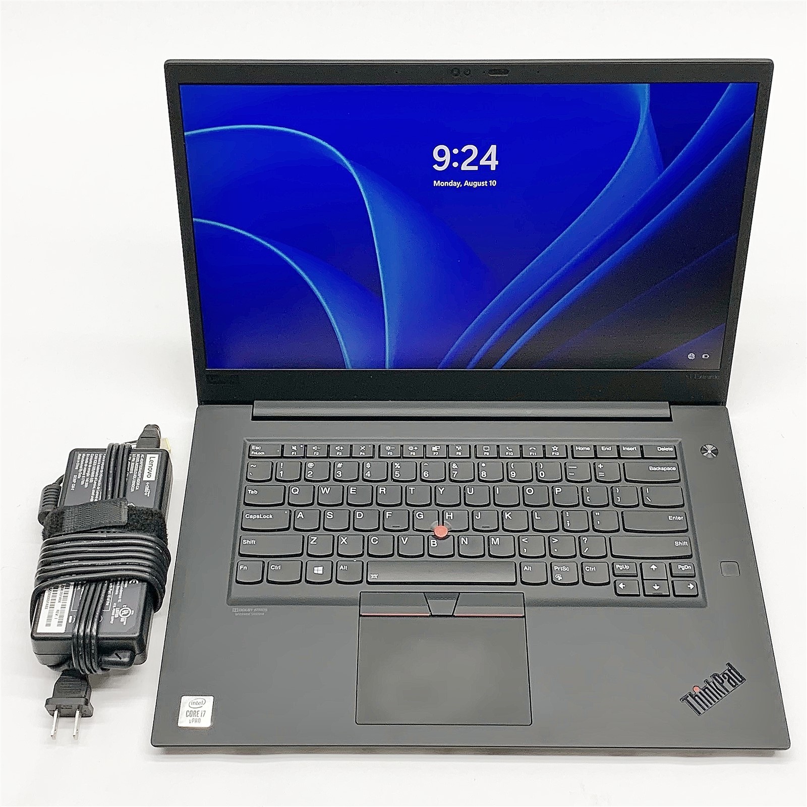 Lenovo X1 Extreme Laptop i7 10850H 2.70GHZ 15.6" UHD 32GB 512GB GTX1650 Win 11