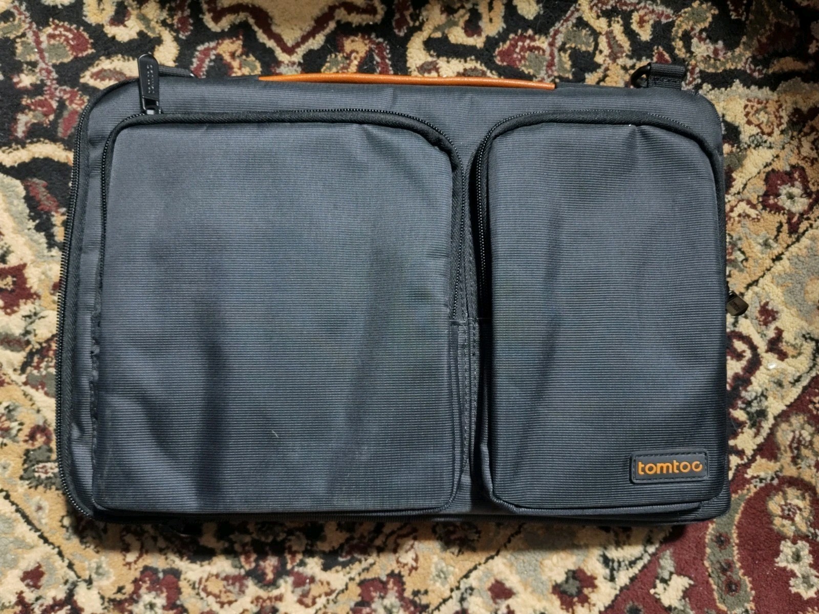 Tomtoc Versatile 360 Protective Laptop Case Plush Lining Padded Gray