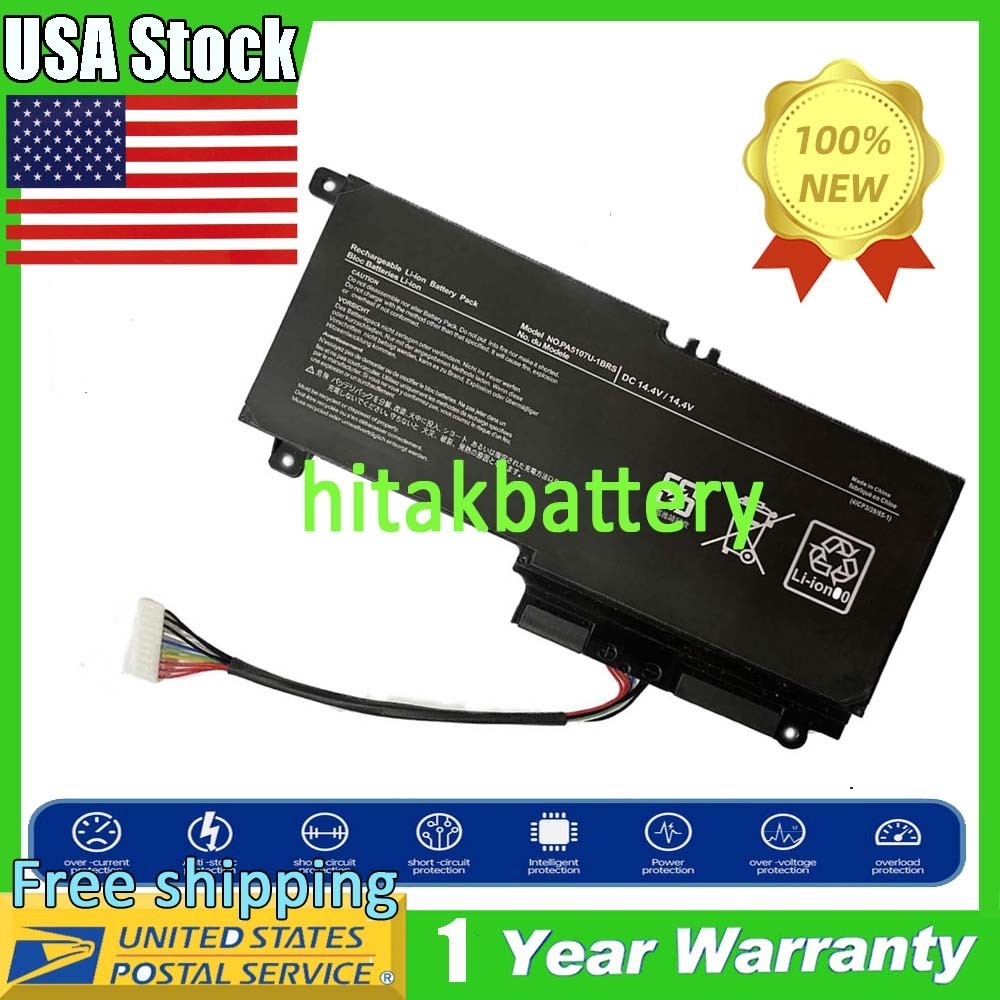 PA5107U-1BRS battery for Toshiba Satellite P50-A L50 L55t P50t-A01C S55t P55 USA