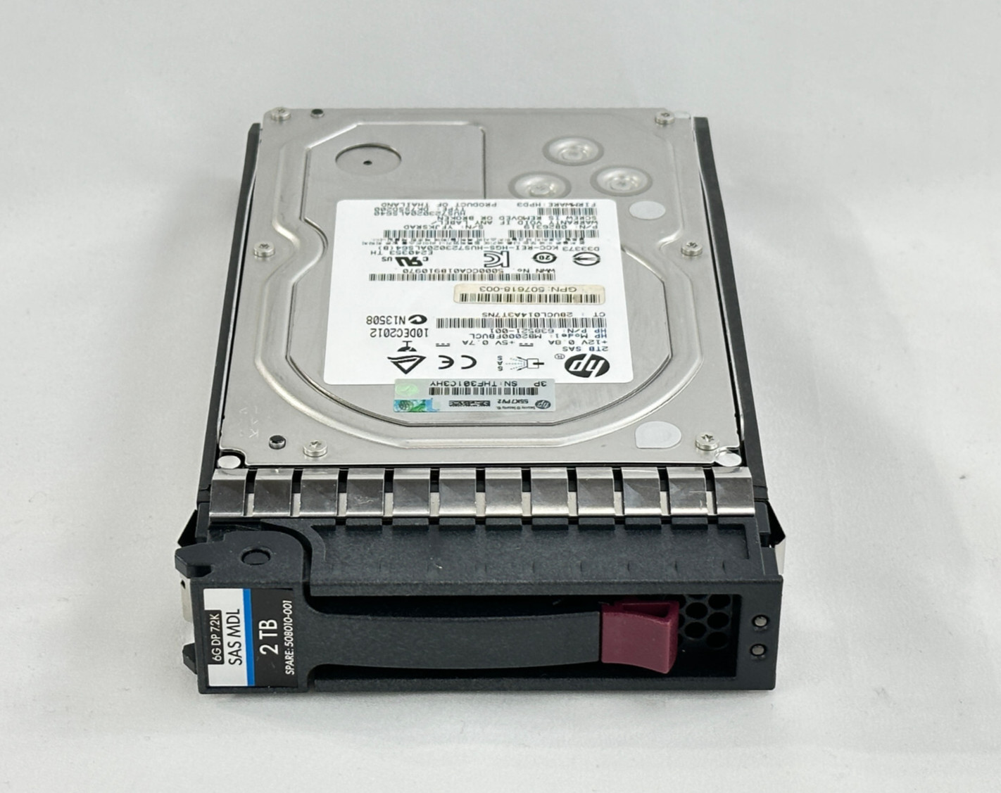 HP 2TB 7.2K MDL 6 Gb/s SAS LFF 3.5" HDD Hard Disk Drive 0B26319 6G