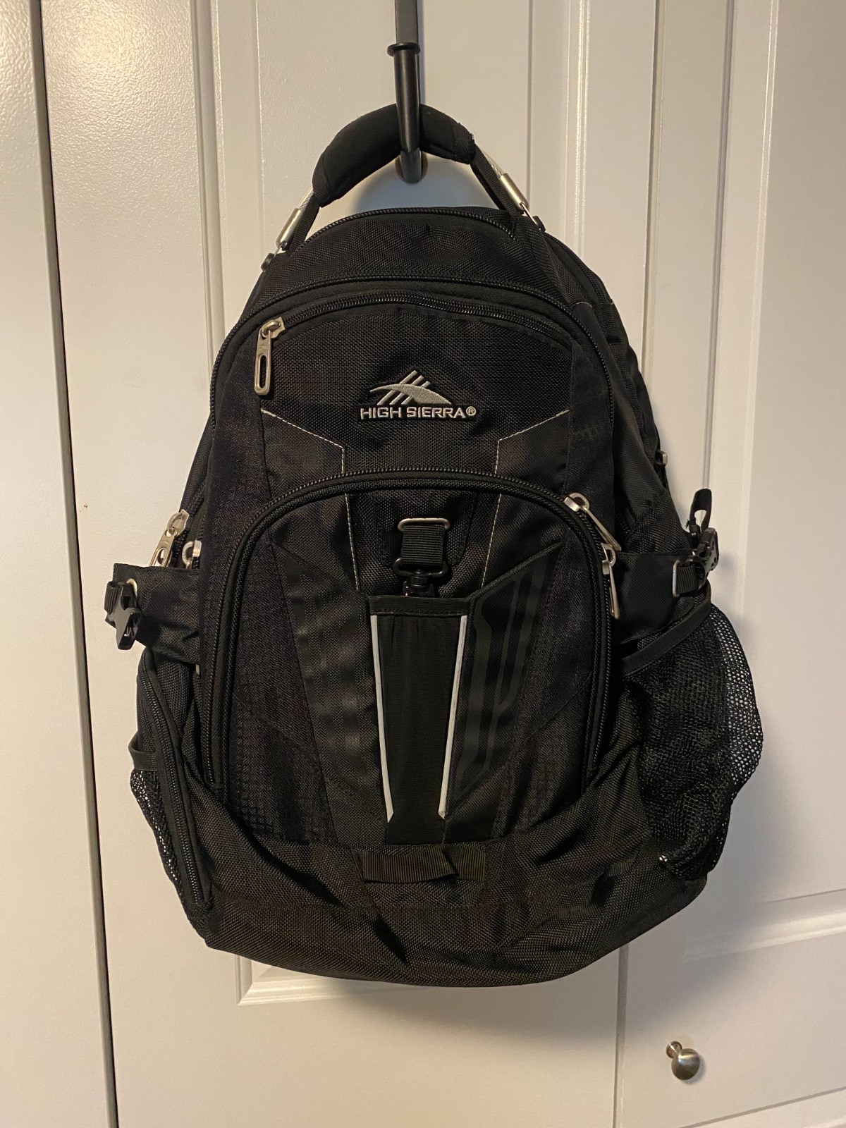 High Sierra XBT 17” Laptop Backpack Business Travel School Black Durable