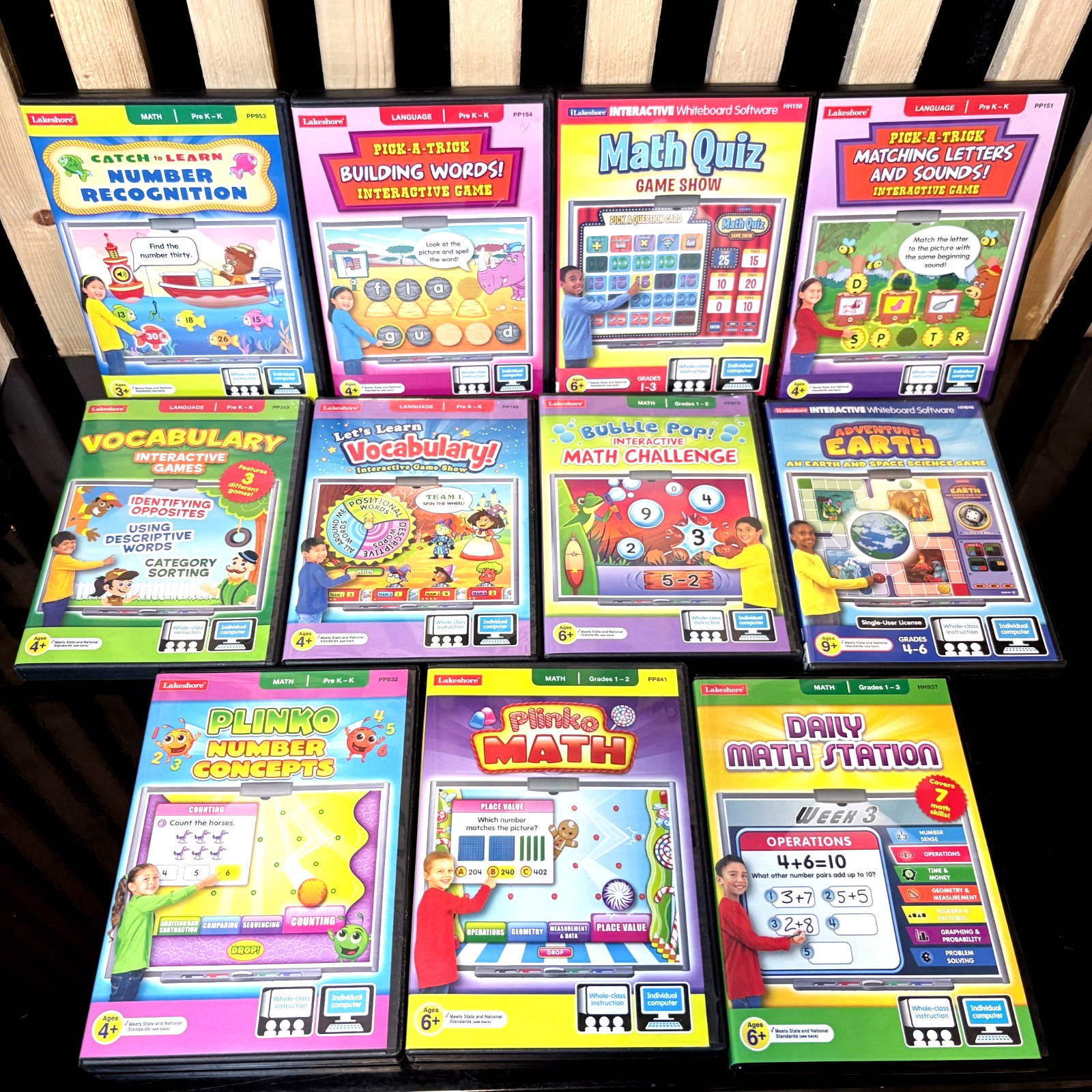 Lakeshore Learning Software Lot 11 PC Mac Homeschool Curriculum Math Reading
