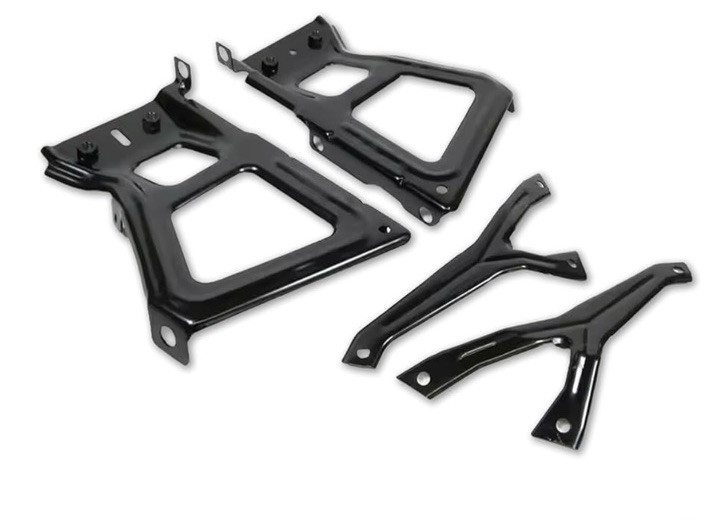  68049744AA New Rear Step Bumper Bracket Set Compatible With 2009 2010 2011 