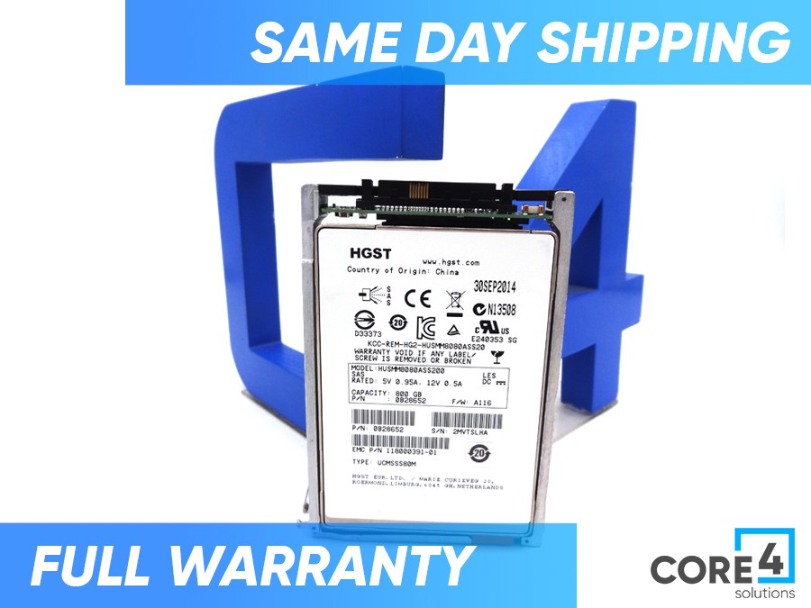 EMC 005050785 800GB 2.5 VNX SSD