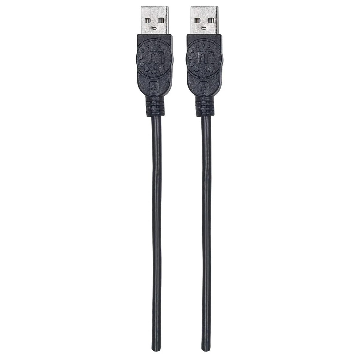 Manhattan Hi-Speed USB A Device Cable USB 2.0 Type-A Male to Type-A Male 353915