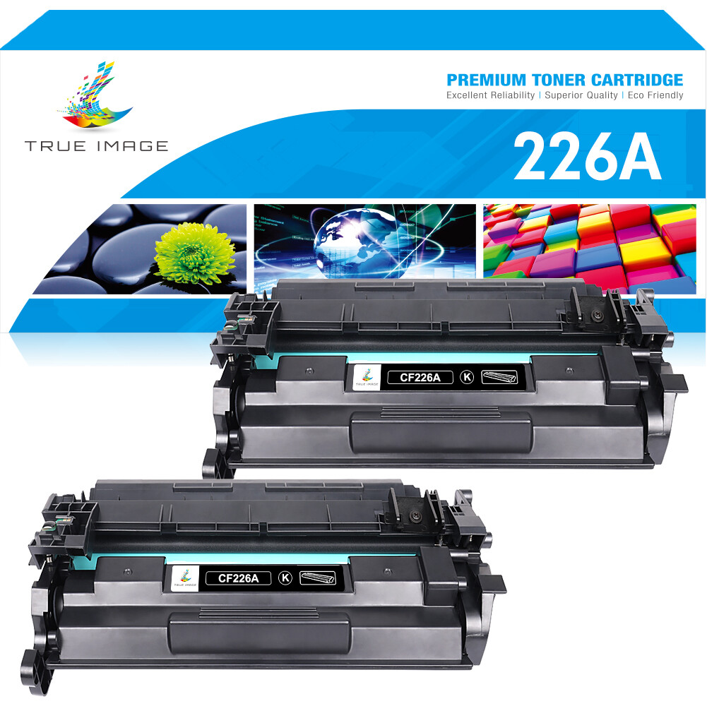 2PK CF226A 26A Ink Toner Cartridges for HP LaserJet Pro MFP M426fdw M402dn Black