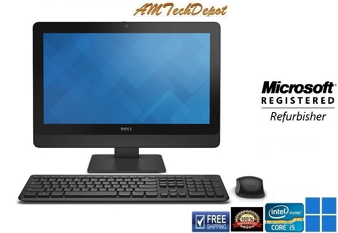 Dell OptiPlex 3011 20” AIO Core i5-3470S 2.9Ghz 8GB 250GB Win11 Pro 64-BIT
