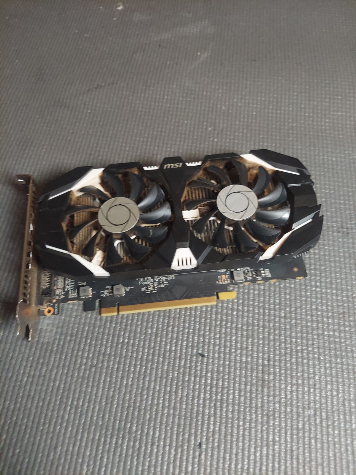 MSI NVIDIA GeForce GTX 1050 Ti 4GT OC 4GB Video Graphics Card.