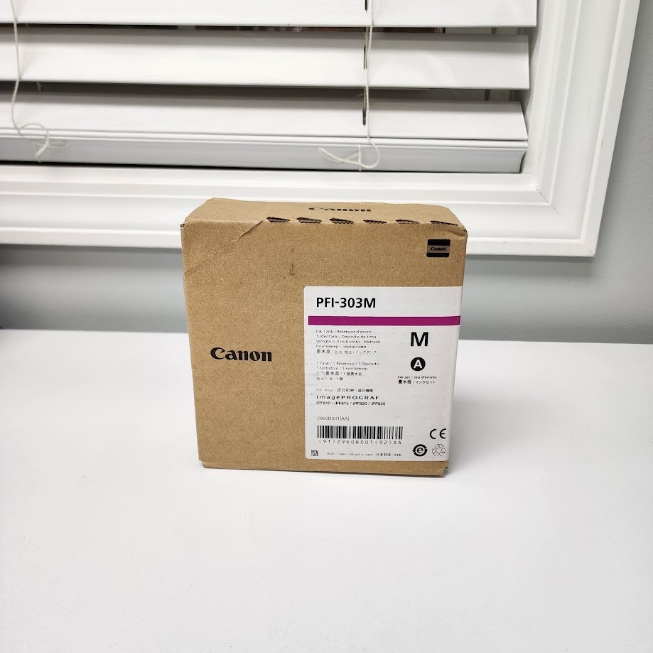 Canon 2960B001 PFI-303M Ink Cartridge Magenta 330ml Exp 2014