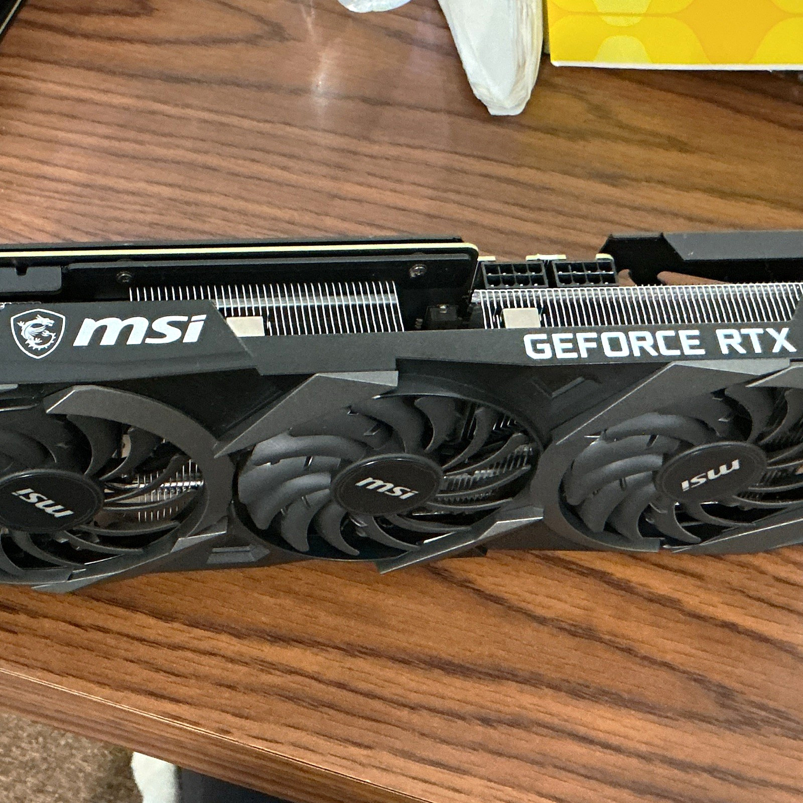 MSI NVIDIA GeForce RTX Graphics Card Triple Fan Heatsink Multiple Monitor