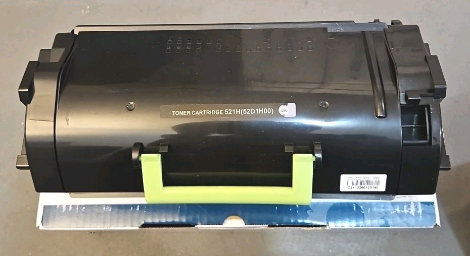 52D1H00 521H MS810 MS811 MS812 High Yield 25K Toner For Lexmark