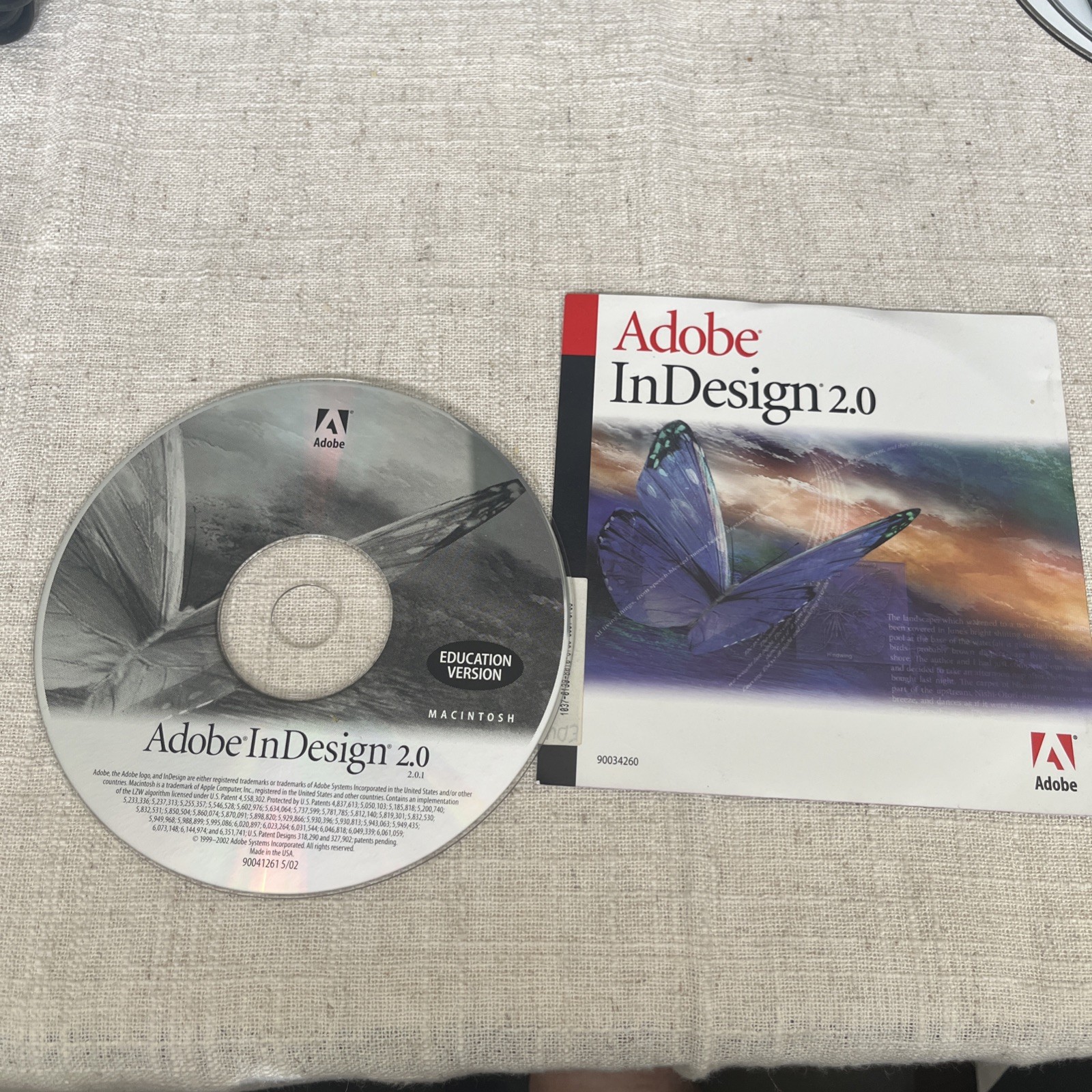 Adobe InDesign 2.0 Education Version Apple Mac OS with Serials