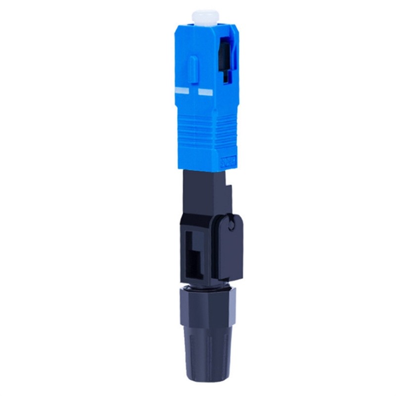 60mm Long 100 Pcs SC(UPC) Quick Connector Save for Time and Energy for FTTH