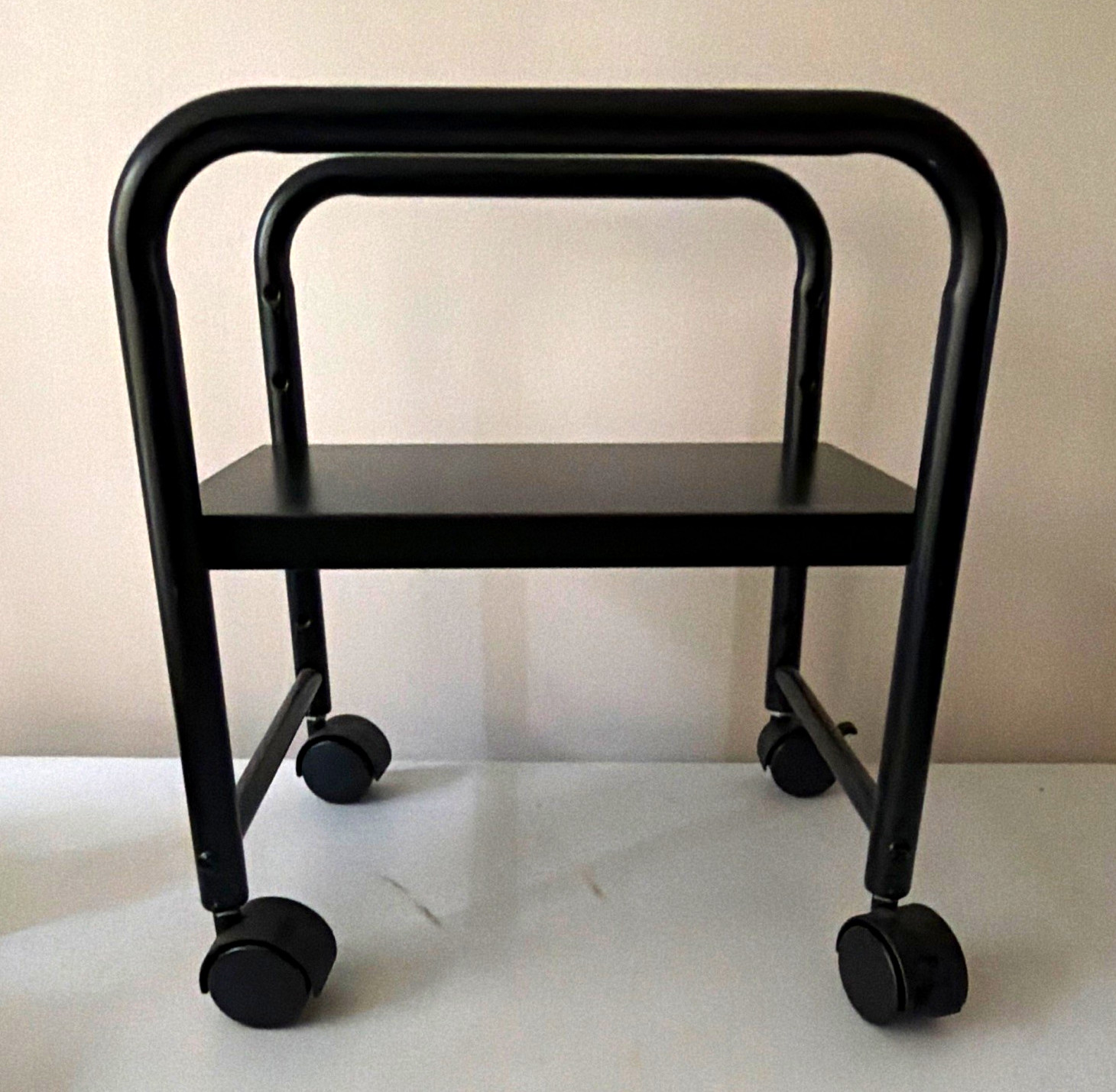 Eureka Ergonomic PC Tower | Black, Wheels.
