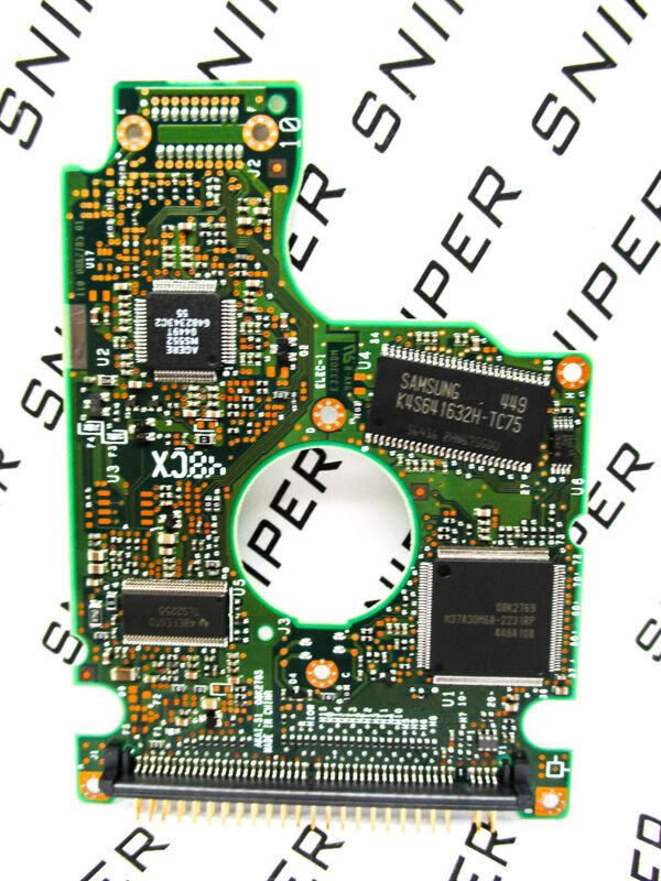 PCB - Hitachi 60GB IC25N060ATMR04-0 IDE 08K0863 Laptop H71515 HardDrive J41063D