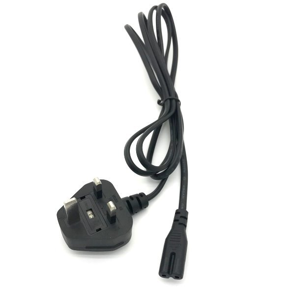 UK 6FT POWER CORD FOR EPSON XP-310 XP-400 XP-410 WF-2530 WF-2540 WF-3520 PRINTER