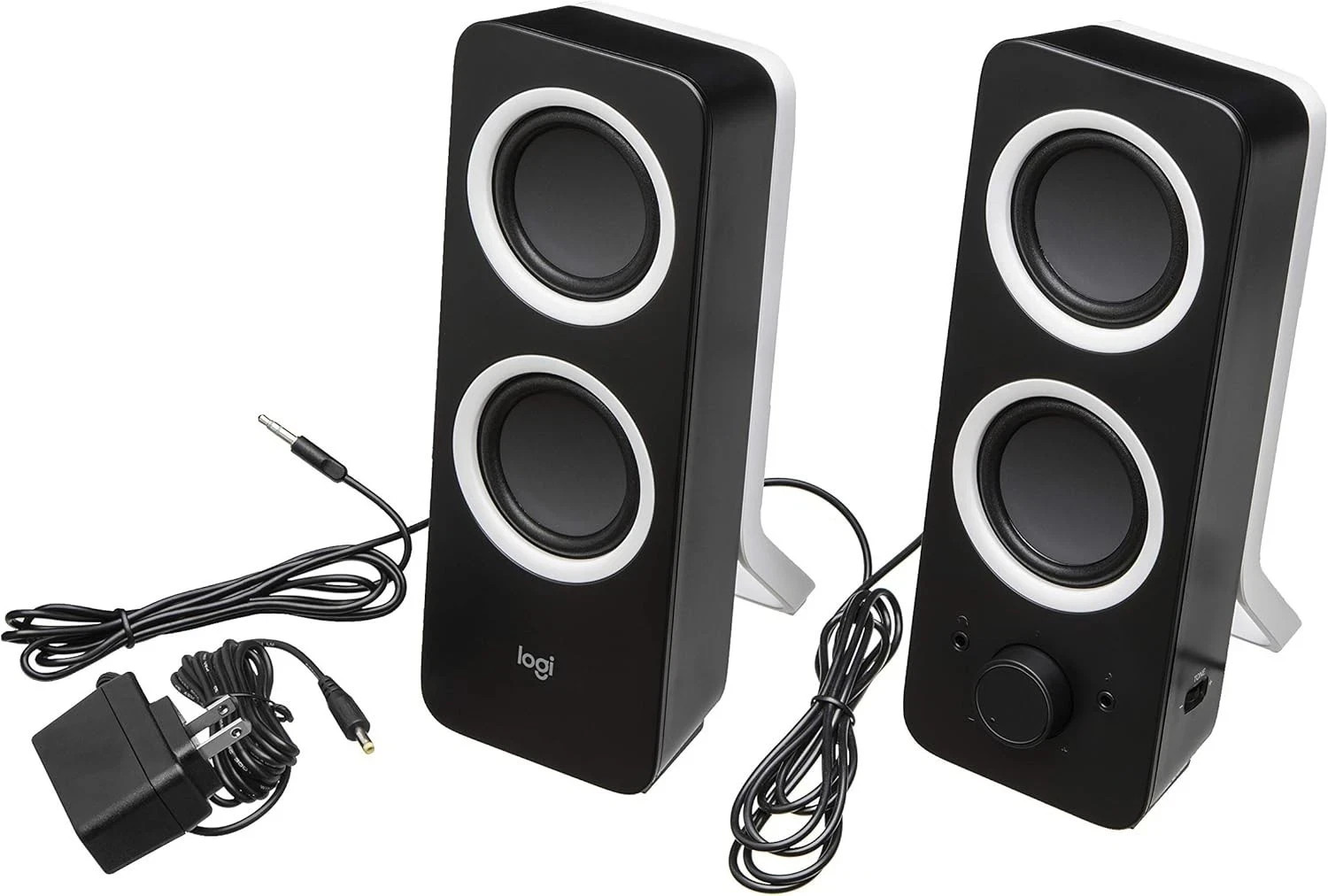 Logitech Z200 Wired Speakers (2-Piece) with AC Power Adapter