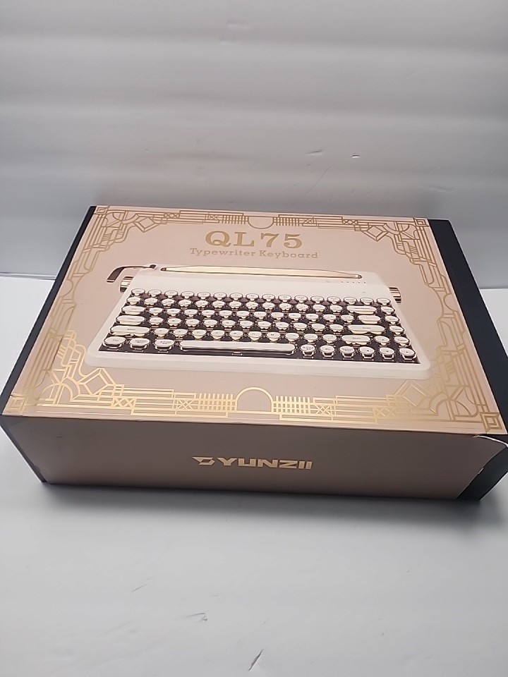 Yunzii QL75 BT Typewriter Mechanical Keyboard Hot Swap Retro