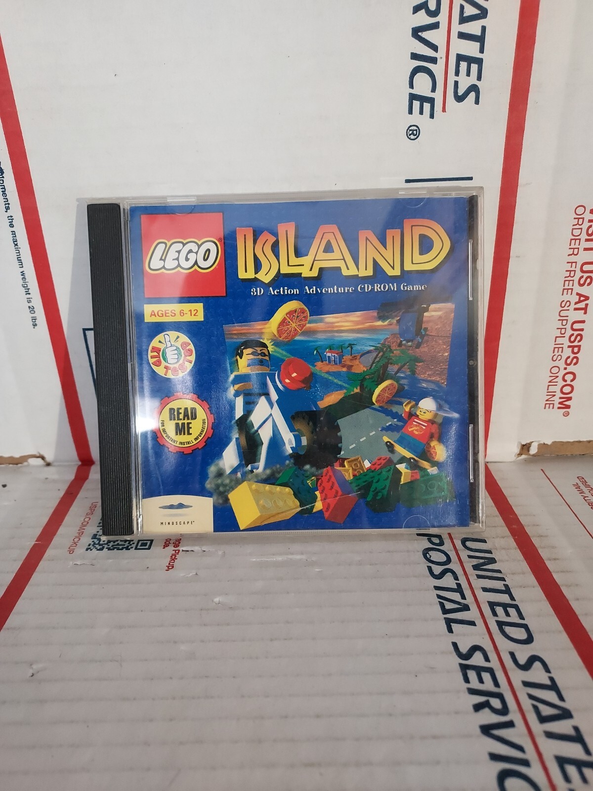 Vintage Pc Lego Island - 2001 Windows 95 - Lego 1997 Good Used No Keycode - #62a