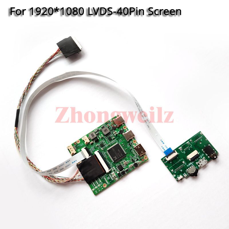 For B156HTN02.1/2.0 TYPE-C Mini HDMI 40 Pin LVDS 1920x1080 Controller Board Kit