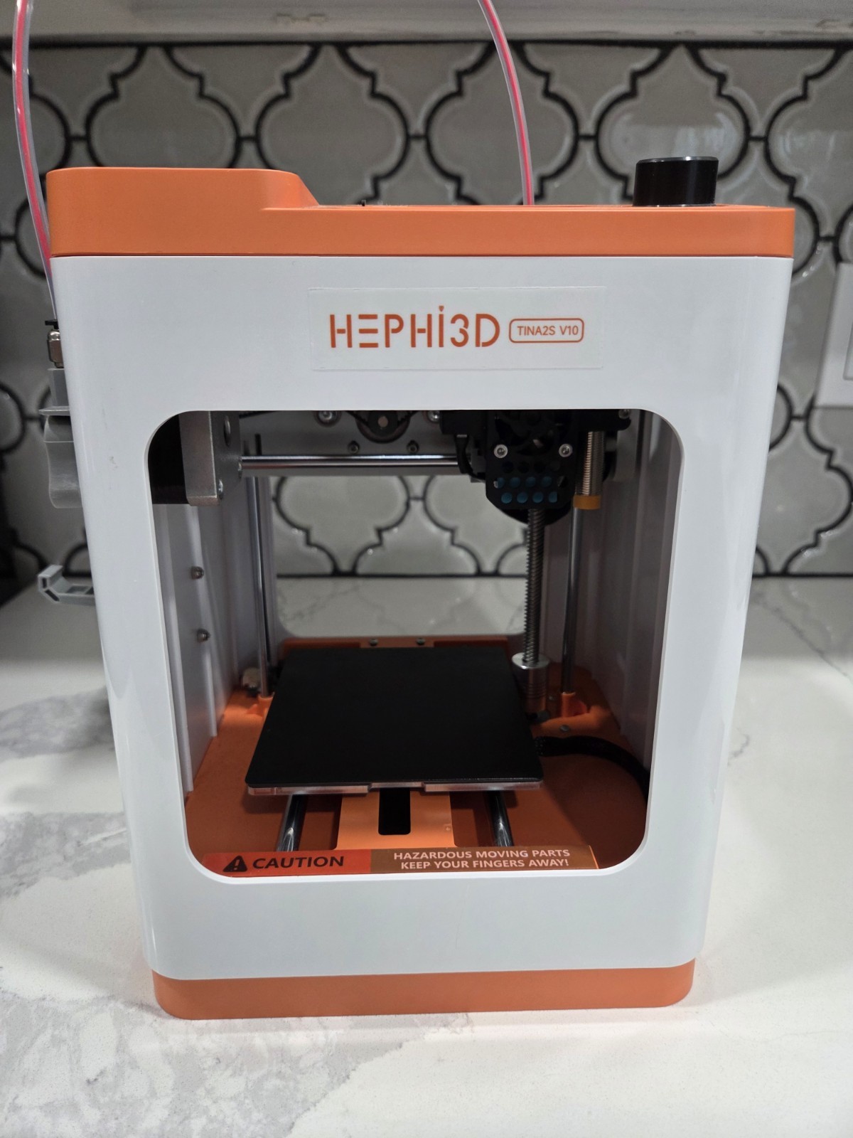 HEPHi3D TINA2S 3D Printer for Kids & Beginners With 2 boxxes off new fillament 