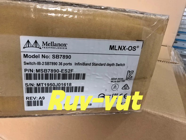 Mellanox Switch MSB7890-ES2F 100Gb/s 36 EDR InfiniBand SB7890 SwitchIB-2